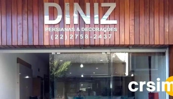 Lojas Diniz Persianas, Móveis e Decorações - São Fidélis