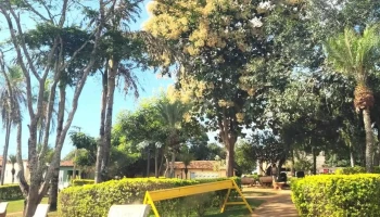 Praça Manoel Alves Rabelo - Cascalho Rico - Mg