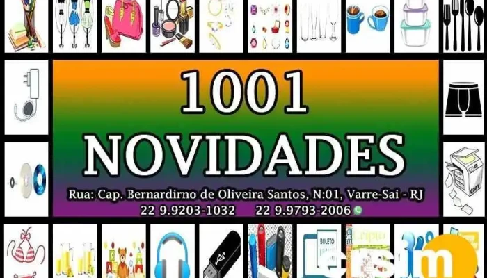 1001 Novidades -  Principal - R. Cap. Bernardino De Oliveira Santos