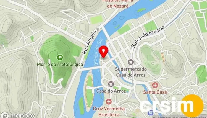 mapa de 10apegos Brechó em Barra do Piraí