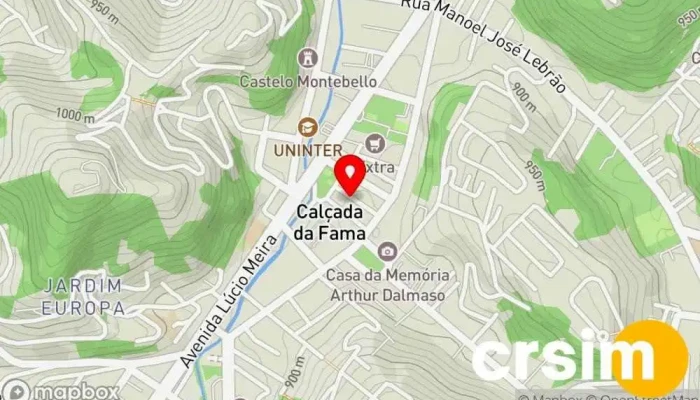 mapa de 775 Loja de departamento em - Loja 106 - Várzea