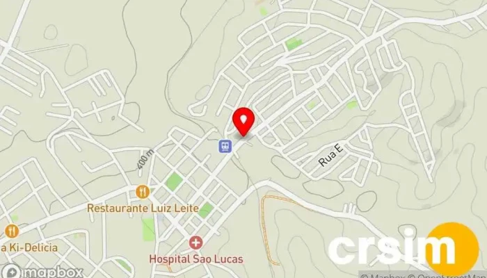 mapa de Açai Expresso Sorveteria em Quatis