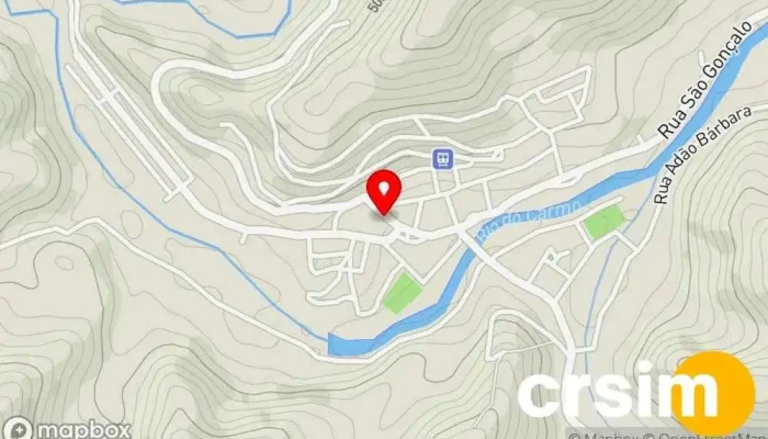 mapa de Acaiaca Materiais de Construção Loja de materiais de construção em 84