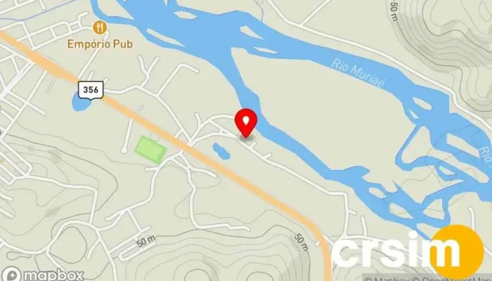 mapa de Açaíteria fora da rota Sorveteria em Italva