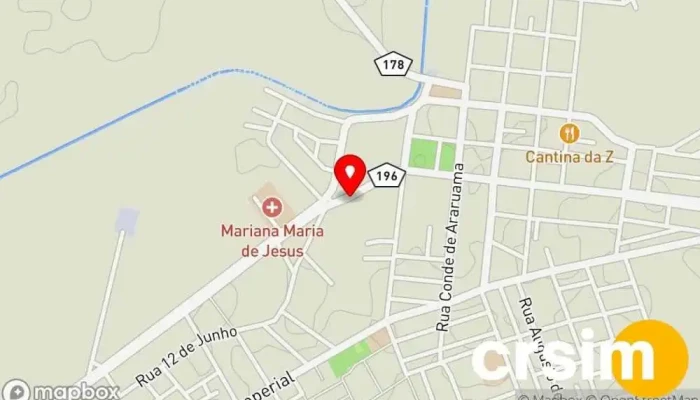 mapa de Açougue Boi Na Brasa Açougue em Quissamã
