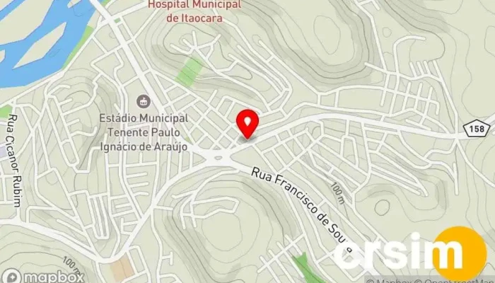 mapa de Açougue Itaocara Açougue em Itaocara