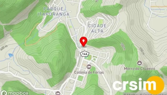 mapa de Açougue Itaporanga Açougue em Santa Maria Madalena