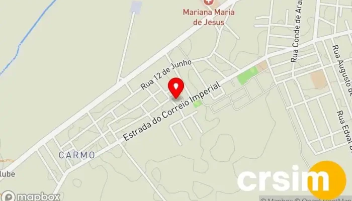 mapa de Adonai Auto Pecas Loja de autopeças em Quissamã