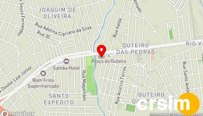 mapa de Ajust Jeans Loja de Roupa, Loja de jeans em Itaboraí