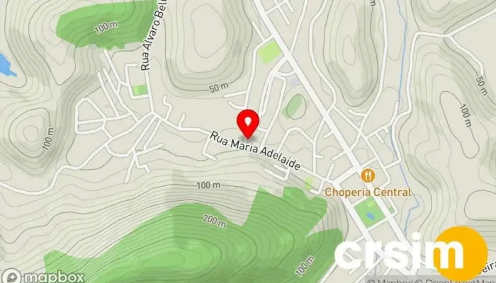 mapa de Alccelleletronicos& papelaria Parque tecnológico, Papelaria em Conceição de Macabu