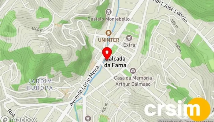 mapa de Alta Magia Teresópolis Loja de Roupa em - Loja 21 - Várzea