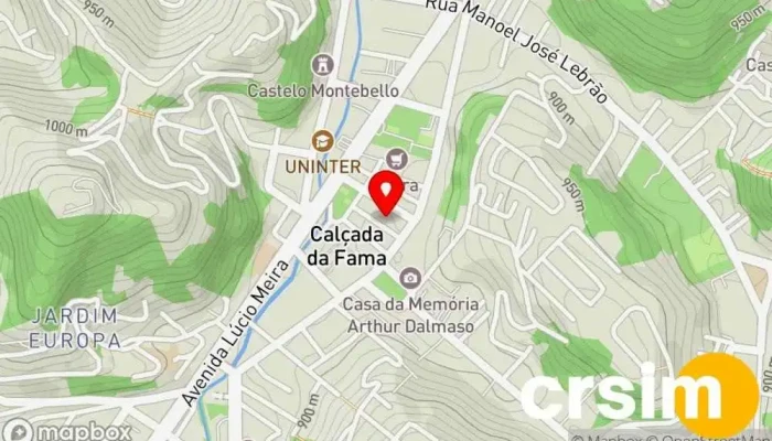mapa de Americanas Loja de departamento em - Várzea