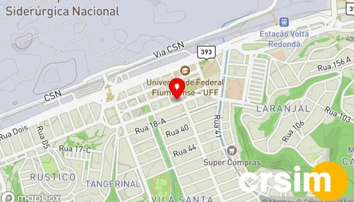 mapa de Americanas Loja de departamento em - Vila Santa Cecília