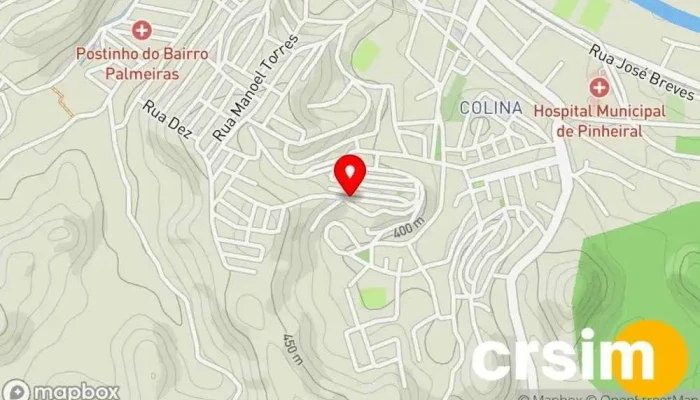 mapa de Analú Modas Loja de Roupa em Pinheiral