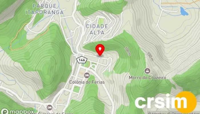 mapa de Ano 2000 Utilidades Loja de eletrodomésticos em Santa Maria Madalena