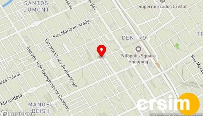 mapa de Antonella Cosméticos Loja de cosmético em Nilópolis
