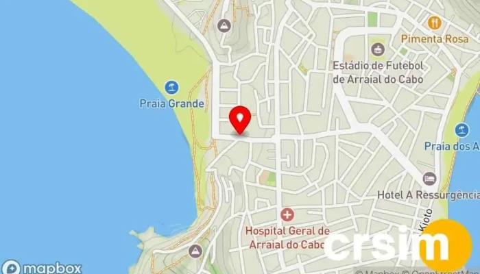 mapa de Aqui Biju Loja de acessórios de moda em Arraial do Cabo