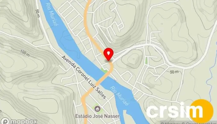 mapa de Armarinho e papelaria Rezende Papelaria em Italva