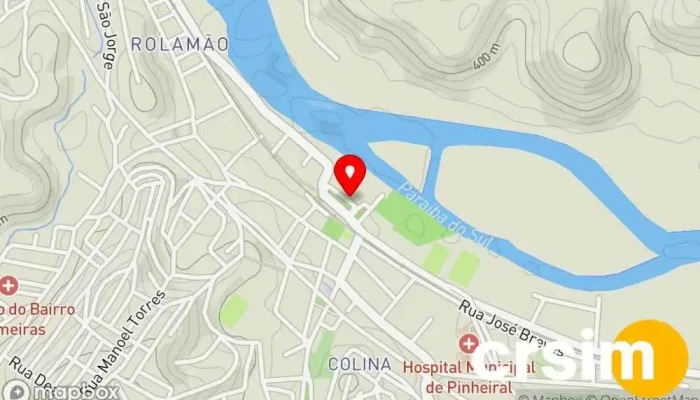 mapa de Armazém Da Criança Loja de moda infantil em Pinheiral