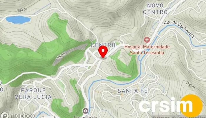 mapa de Arraza Presentes Loja de presentes em São José do Vale do Rio Preto