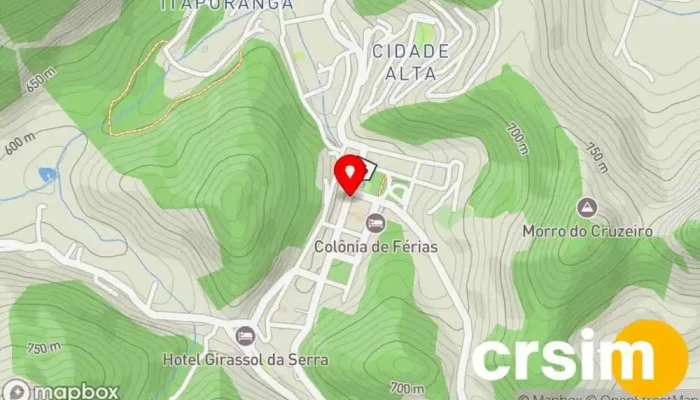 mapa de ART & CIA Loja de aviamentos em Santa Maria Madalena
