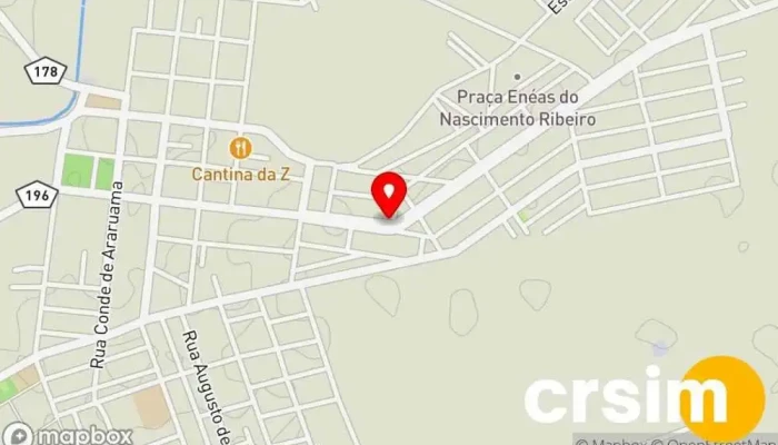 mapa de Artur Doces Loja de biscoitos em Quissamã