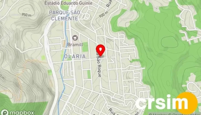 mapa de Atacadão da Moda Íntima Loja de Roupa em Nova Friburgo