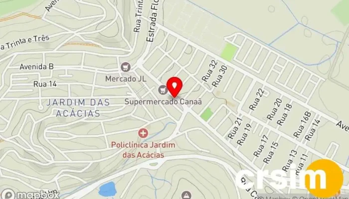 mapa de ATACADÃO dos Móveis Loja de móveis em Porto Real