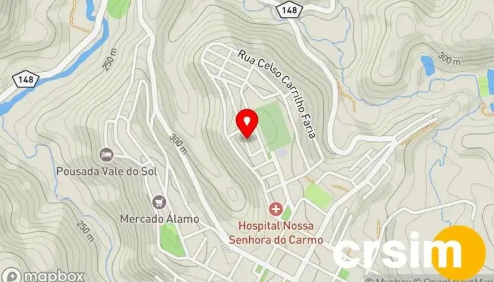 mapa de Ateliê Emilia Onofre Loja de roupas para bebês em Carmo