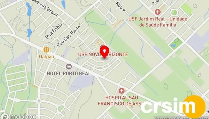 mapa de Ateliê Kapricho Loja de costura, Costureira, Loja de uniformes em Porto Real