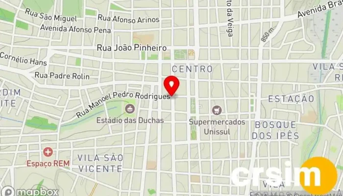 mapa de Atrevida Modas Loja de moda feminina em - centro