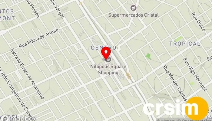 mapa de Bagaggio | Malas de Viagem de Nilópolis Square Shopping Center Loja de malas e bolsas em Nilópolis