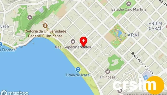 mapa de Barulho Loja de moda infantil, Loja de móveis infantis em Niterói