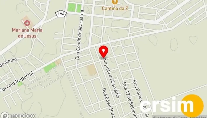 mapa de BBC jeans Loja de Roupa em Quissamã