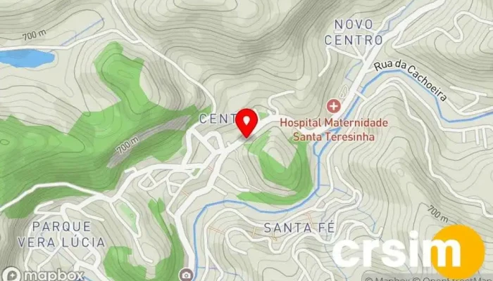 mapa de Belíssima Loja de Roupa em São José do Vale do Rio Preto