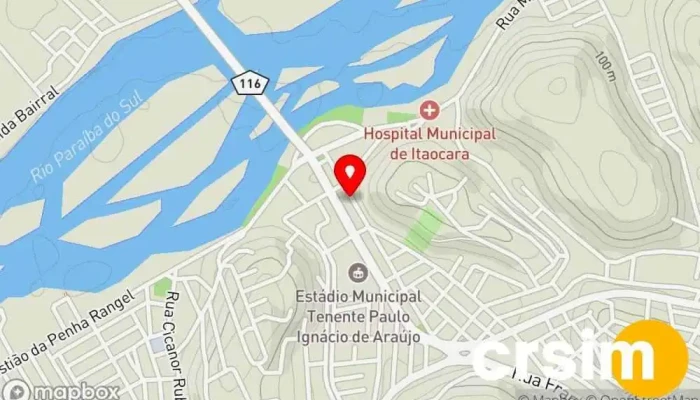 mapa de Bella Linha Armarinho em Geral - Itaocara Armarinho em Itaocara