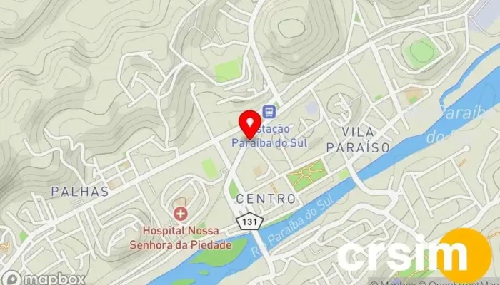 mapa de Belle Bijou Loja de presentes, Loja de acessórios de moda em Paraíba do Sul