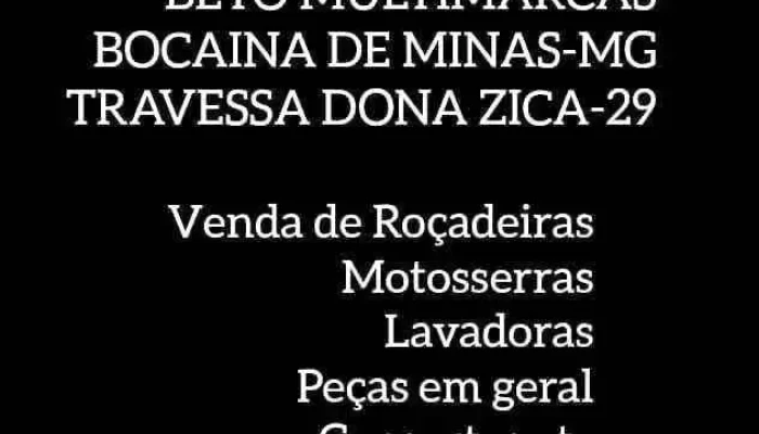 Beto Multimarcas - Bocaina De Minas - Mg