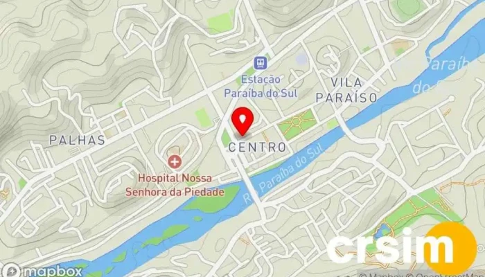 mapa de Big Boss store Loja de Roupa em Paraíba do Sul