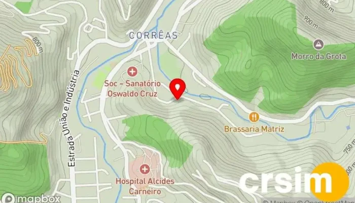 mapa de BIG HEAD JEANS (FÁBRICA ZD) Loja de Roupa em Petrópolis