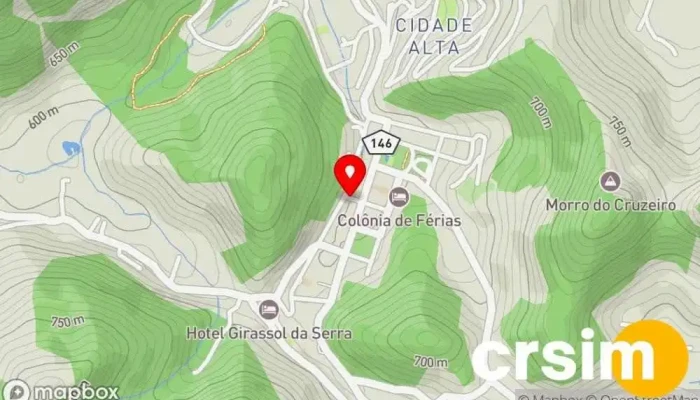 mapa de Blessed Madalena Loja de Roupa em Santa Maria Madalena