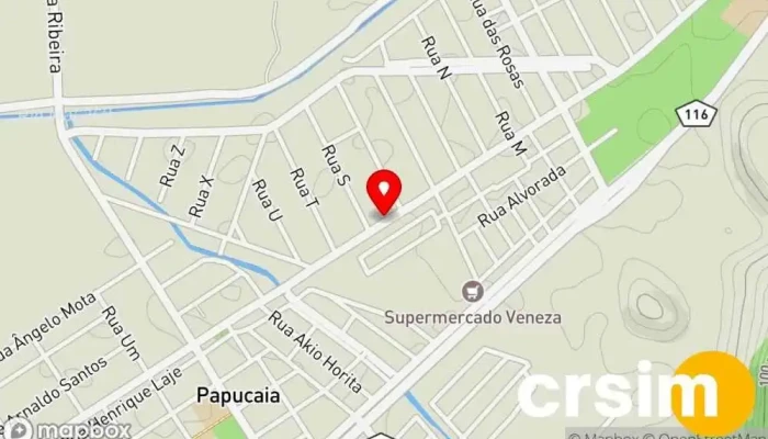 mapa de Boutique das Zima's Loja de Roupa em Cachoeiras de Macacu