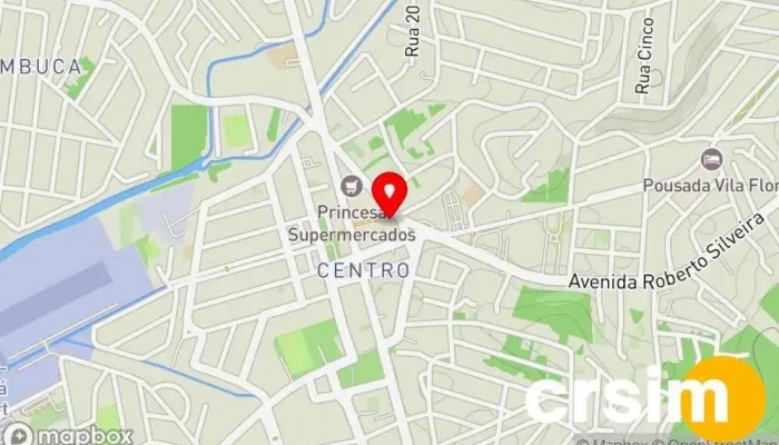 mapa de Box das Ciganas Loja de roupas de praia em Maricá