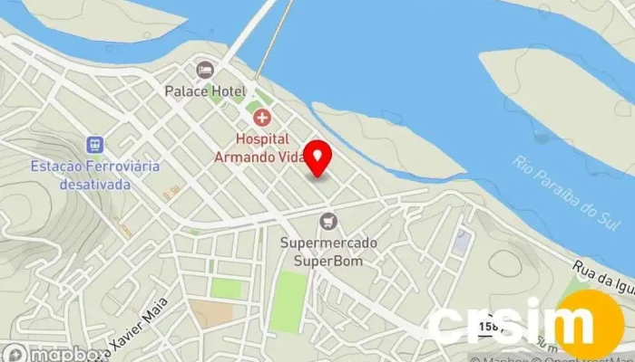 mapa de Brasil Unido Construção E Cia Loja de materiais de construção em São Fidélis