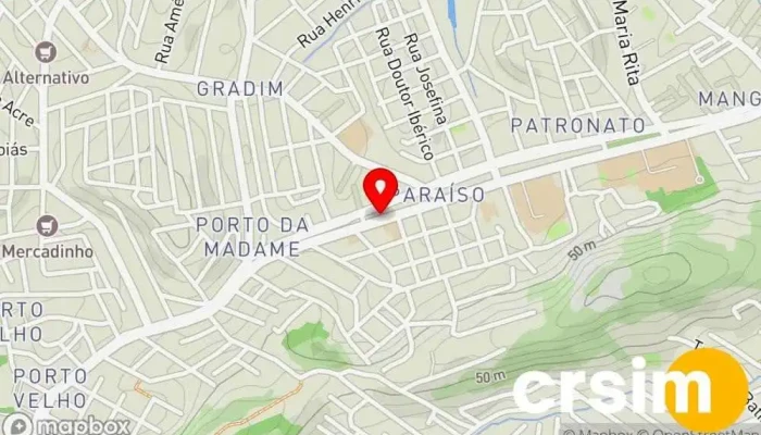 mapa de Brazilian Loja de Roupa em São Gonçalo