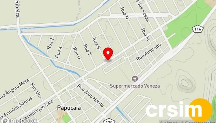 mapa de BRESHOP Tshirteria Loja de Roupa em Cachoeiras de Macacu