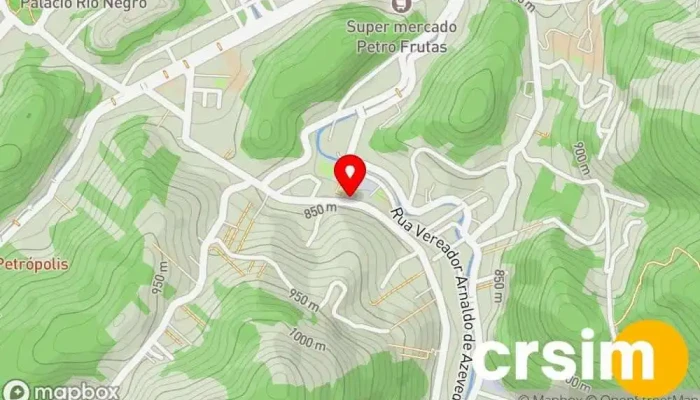 mapa de Bressan Loja de Roupa em Petrópolis