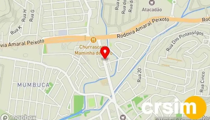 mapa de Brilho das Noivas Maricá Loja de roupas para ocasiões formais em Maricá
