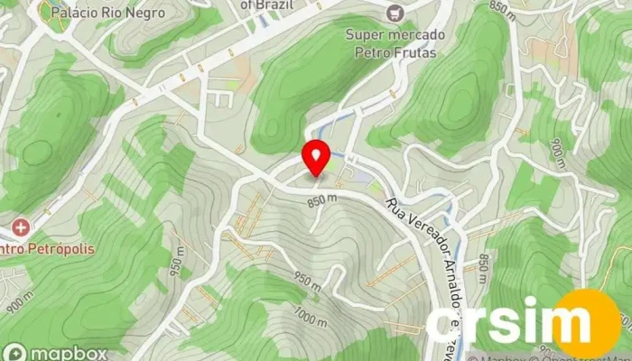 mapa de Brisa Still Loja de moda feminina em Petrópolis
