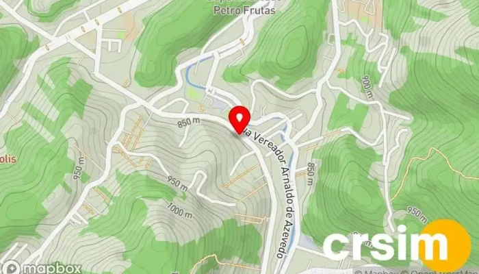 mapa de Bronze Brasil Loja de moda feminina em Petrópolis